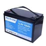Factory Price Deep Cycle Solar RV Caravan Marine 12 volt Batteries Lithium Ion 12V 100ah LiFePO4 Battery