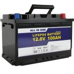Guherîna GEL / AGM Pîla Pargîdaniya Solar Storage 12v 100ah LifePo4 Lîtium ion Battery