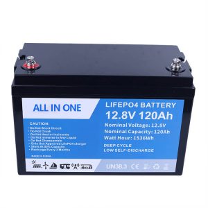 Battery Rechargeable 12V 120Ah Lithium Ion Battery