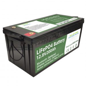 Germkirina firotanê 2.56KWh lifepo4 batteri 12v 200Ah 6000 cycles rv battery