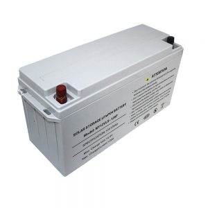 Enerjiya Storage LiFePO4 Battery 12V 80Ah Battery Solar for Power Supplies