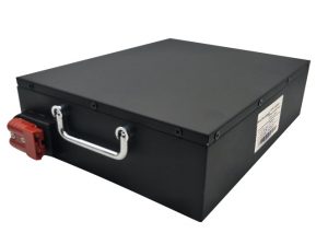 giraniya ronahiya 24V50Ah bataryaya li-ion bi ragihandina RS4835 re ji bo robot AGV