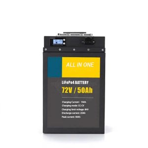 Pîlê lîtyûm-îyon 72v 50ah Pîlê motorsîkletên elektrîkê 7200w