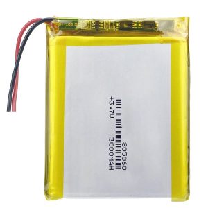 Pîlê Lîpo Polîmer ê Ji Nû Ve Şarjkirinê yê 805060 3.7V 3000mAh